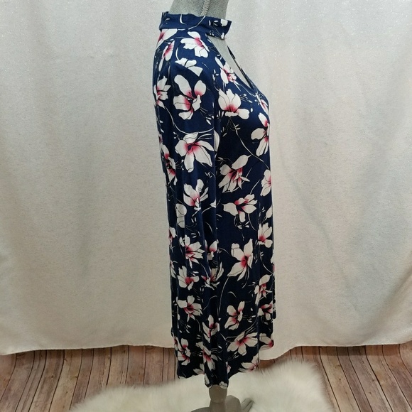 🎀3/$25 Madison Leigh Floral Choker Dress - Picture 5 of 6